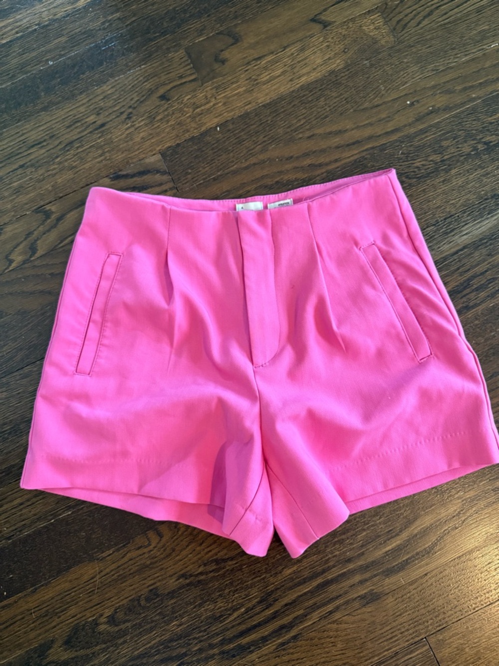 a new day Hot Pink High-Waist Tailored Shorts
